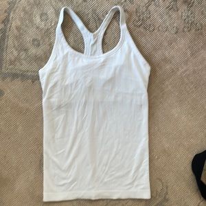 Lululemon white tank